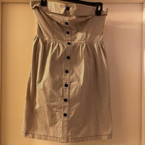 Vintage strapless dress